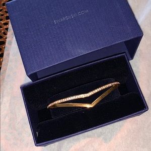 Swarovski rose gold bracelet